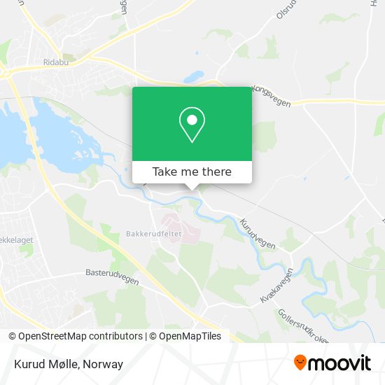 Kurud Mølle map