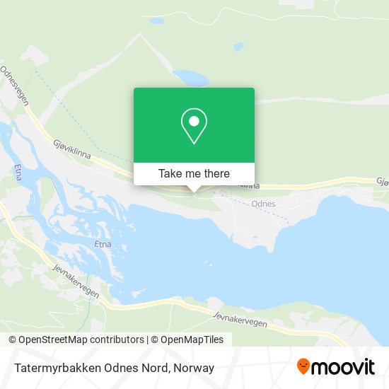 Tatermyrbakken Odnes Nord map
