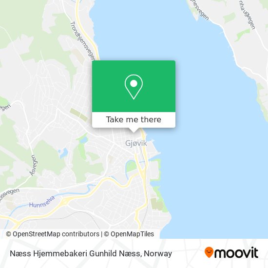 Næss Hjemmebakeri Gunhild Næss map