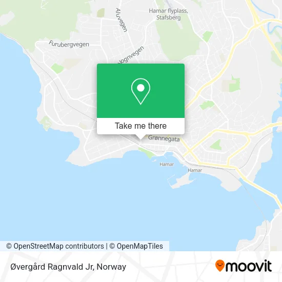 Øvergård Ragnvald Jr map