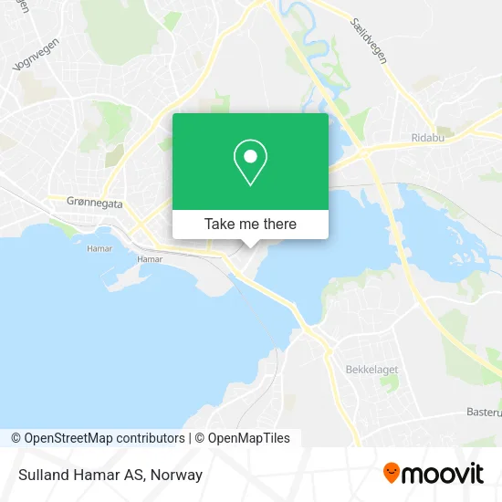 Sulland Hamar AS map