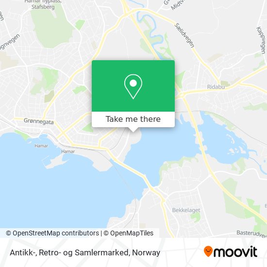 Antikk-, Retro- og Samlermarked map