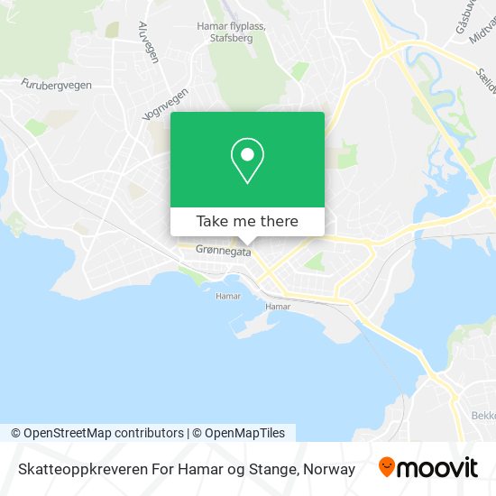 Skatteoppkreveren For Hamar og Stange map