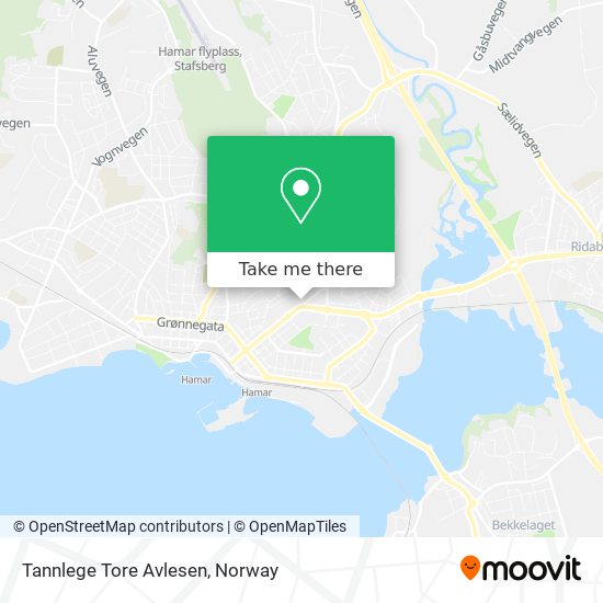 Tannlege Tore Avlesen map