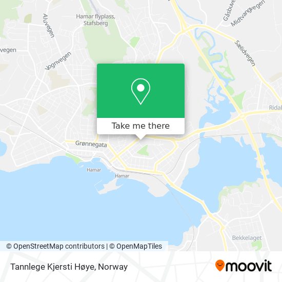 Tannlege Kjersti Høye map