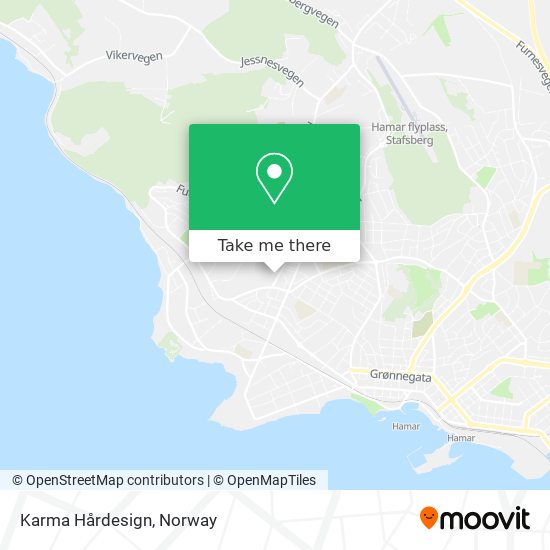 Karma Hårdesign map