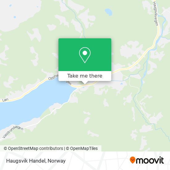 Haugsvik Handel map