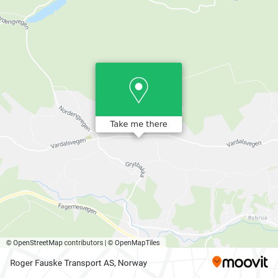 Roger Fauske Transport AS map