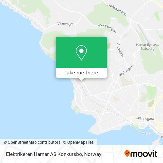 Elektrikeren Hamar AS Konkursbo map