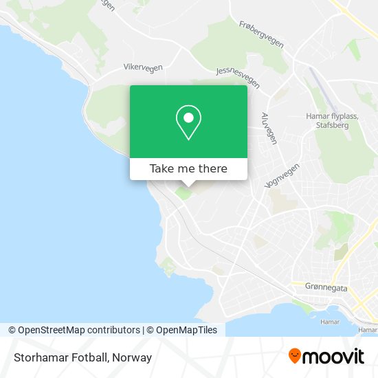 Storhamar Fotball map