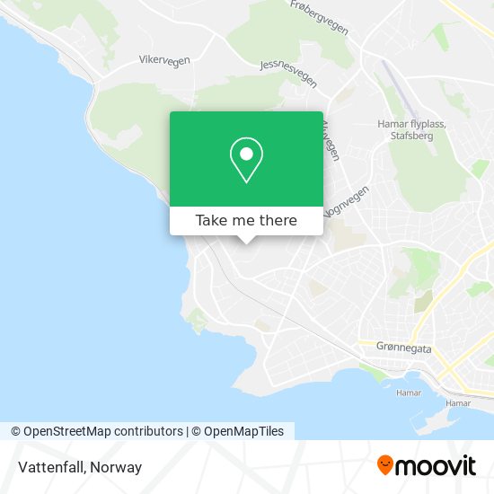 Vattenfall map