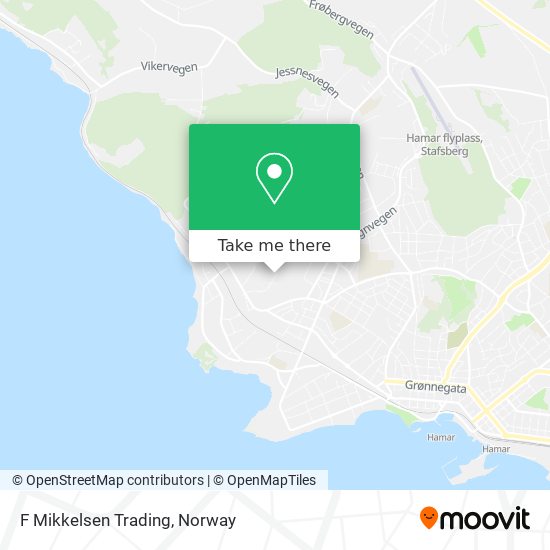 F Mikkelsen Trading map