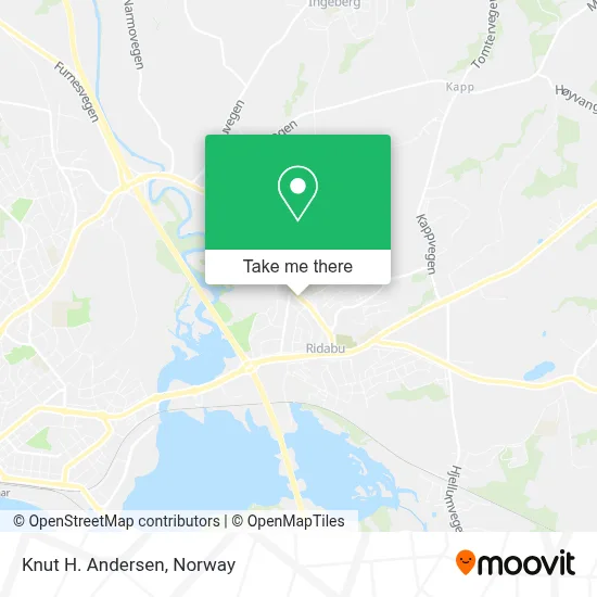 Knut H. Andersen map