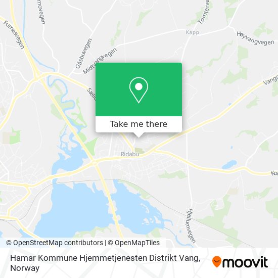 Hamar Kommune Hjemmetjenesten Distrikt Vang map