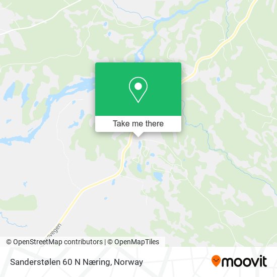 Sanderstølen 60 N Næring map