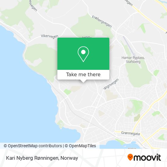 Kari Nyberg Rønningen map