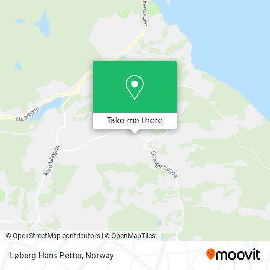 Løberg Hans Petter map