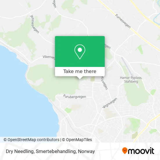 Dry Needling, Smertebehandling map