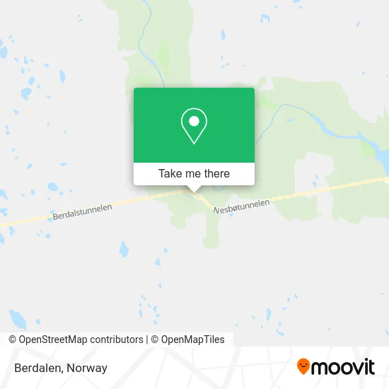 Berdalen map