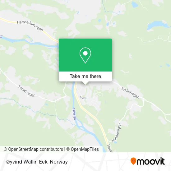 Øyvind Wallin Eek map