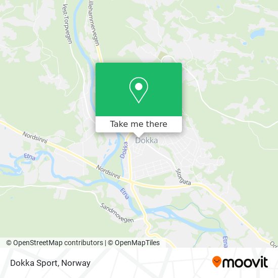 Dokka Sport map