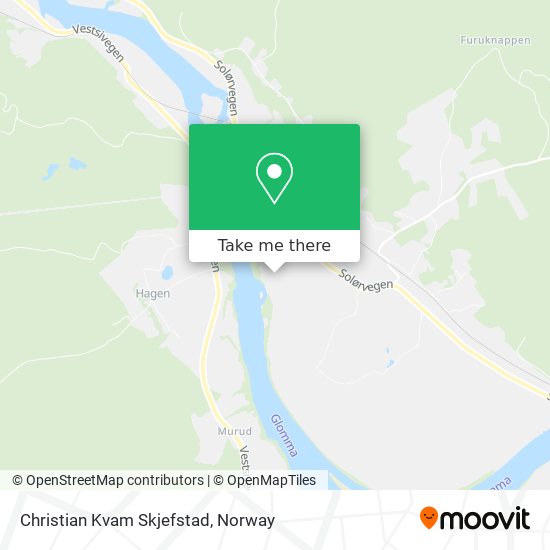 Christian Kvam Skjefstad map