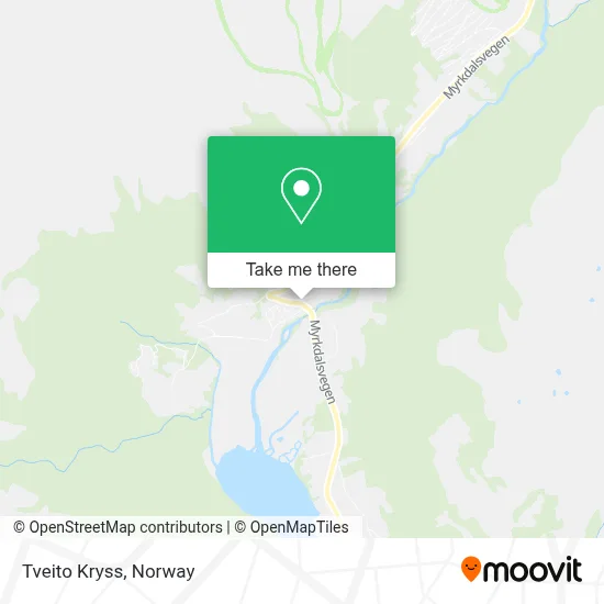 Tveito Kryss map