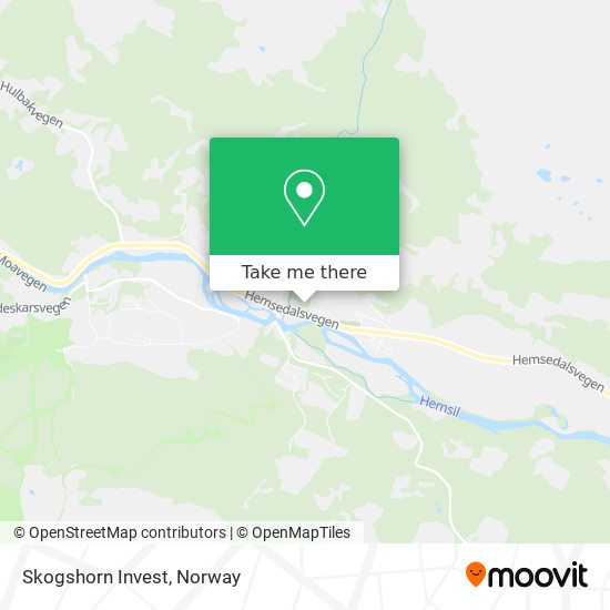 Skogshorn Invest map