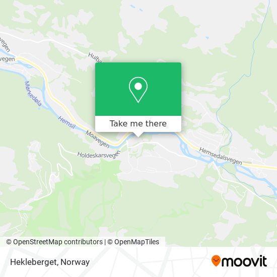 Hekleberget map