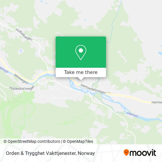 Orden & Trygghet Vakttjenester map