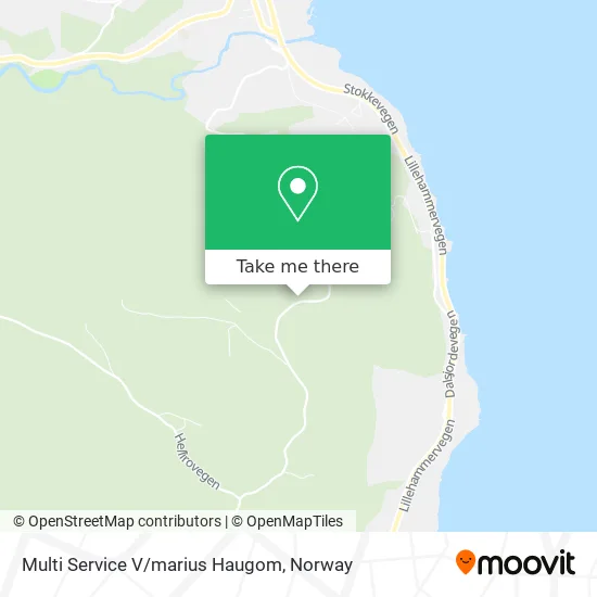 Multi Service V/marius Haugom map