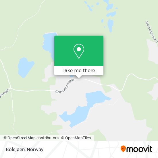 Bolsjøen map