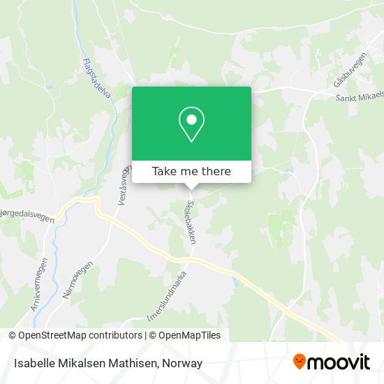 Isabelle Mikalsen Mathisen map