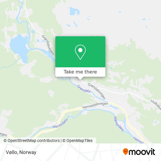 Vøllo map