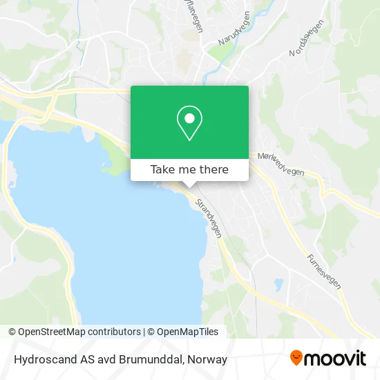 Hydroscand AS avd Brumunddal map