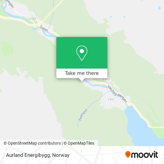 Aurland Energibygg map