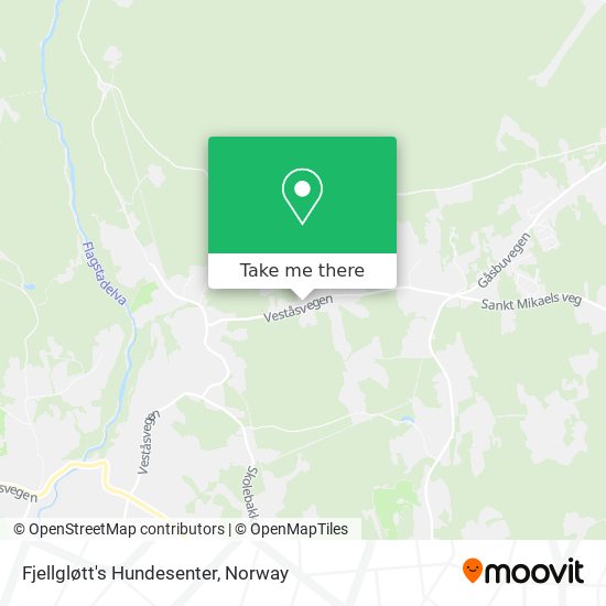 Fjellgløtt's Hundesenter map
