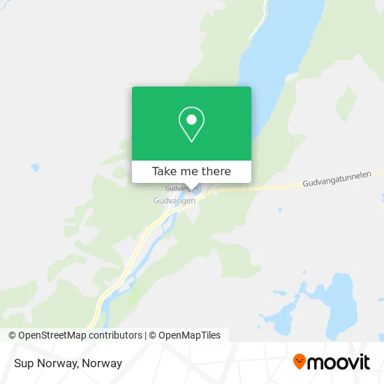 Sup Norway map
