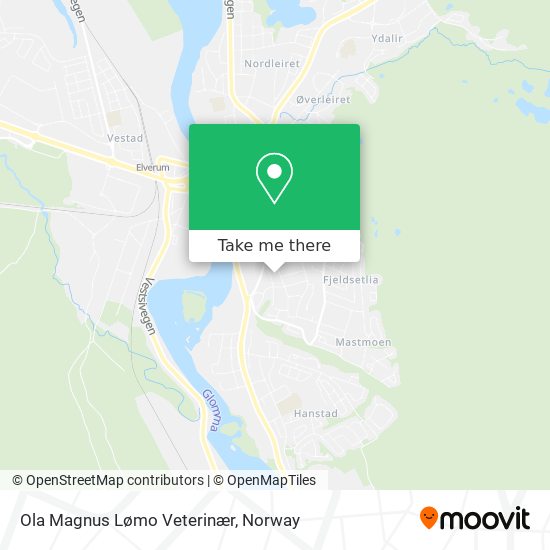 Ola Magnus Lømo Veterinær map