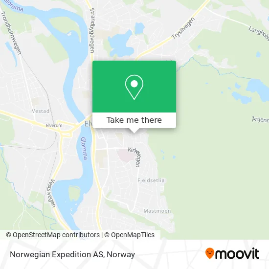 Norwegian Expedition AS map