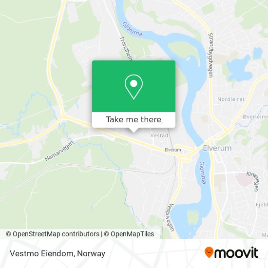 Vestmo Eiendom map