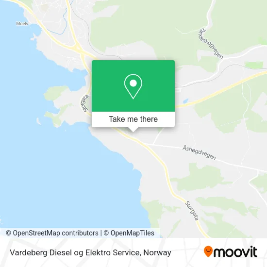 Vardeberg Diesel og Elektro Service map