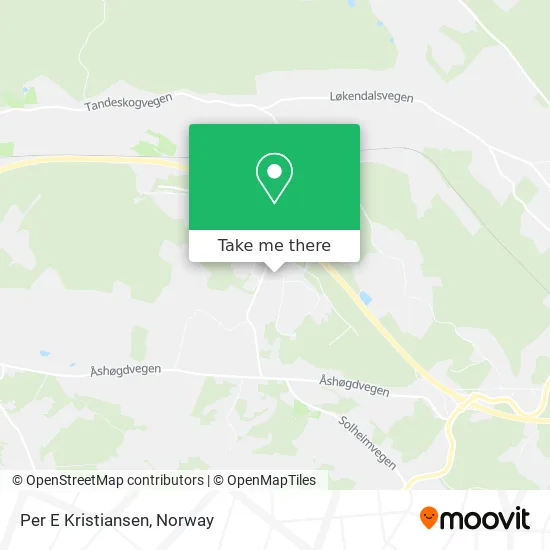 Per E Kristiansen map