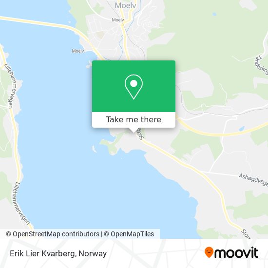 Erik Lier Kvarberg map