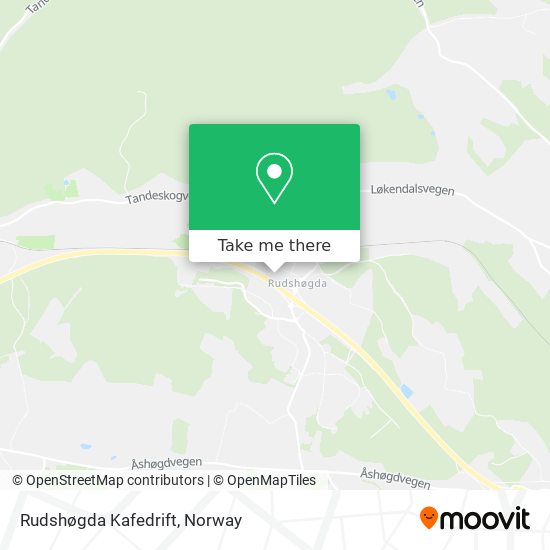 Rudshøgda Kafedrift map