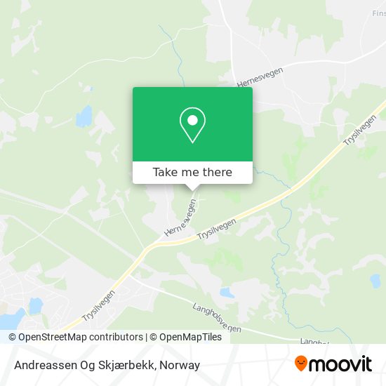 Andreassen Og Skjærbekk map