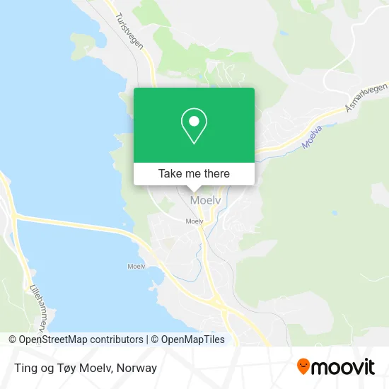 Ting og Tøy Moelv map