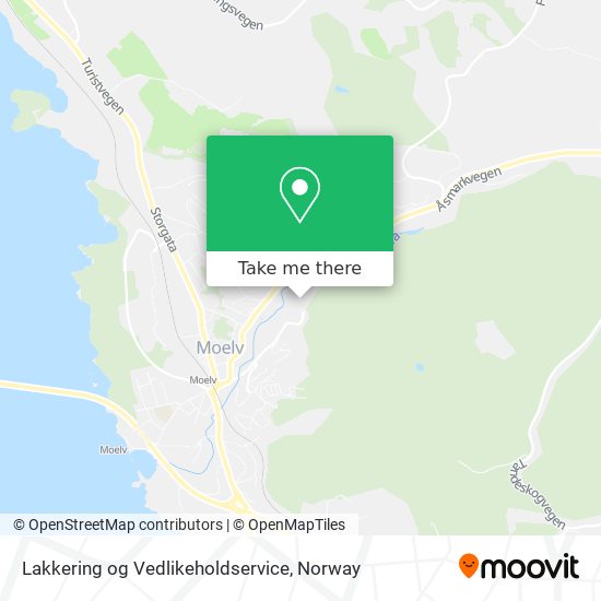 Lakkering og Vedlikeholdservice map