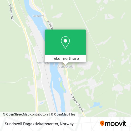 Sundsvoll Dagaktivitetssenter map