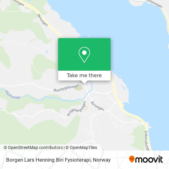 Borgen Lars Henning Biri Fysioterapi map